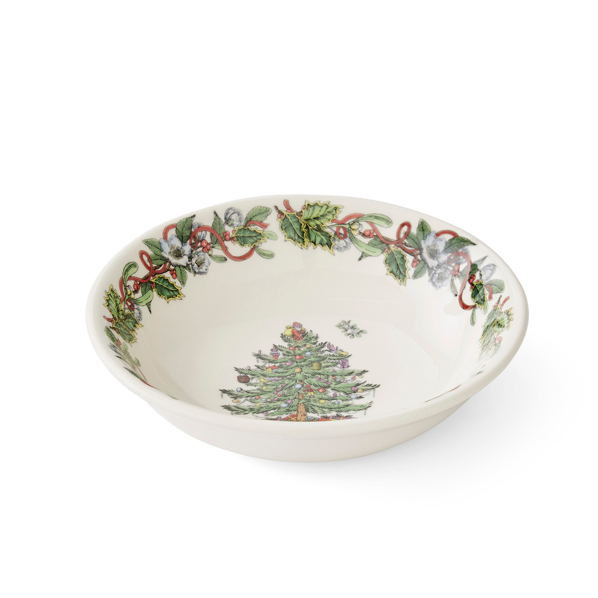 Spode Christmas Tree Wreath Cereal Bowl image number null